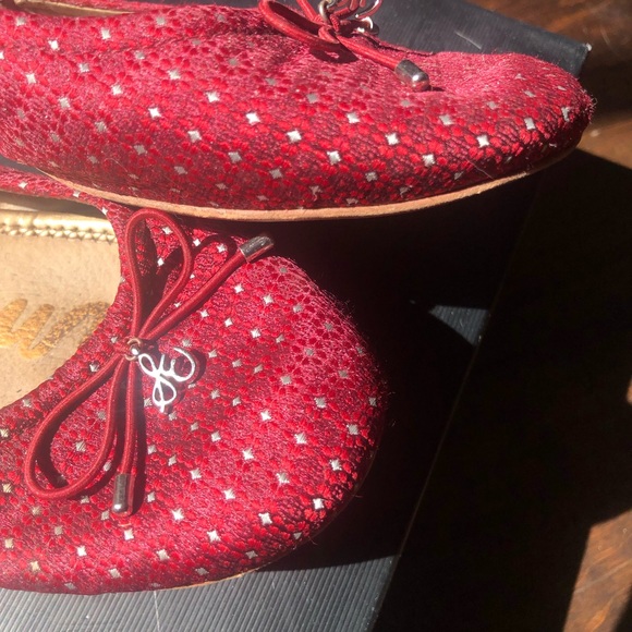 Sam Edelman fabric flats - size 9 - Picture 2 of 6